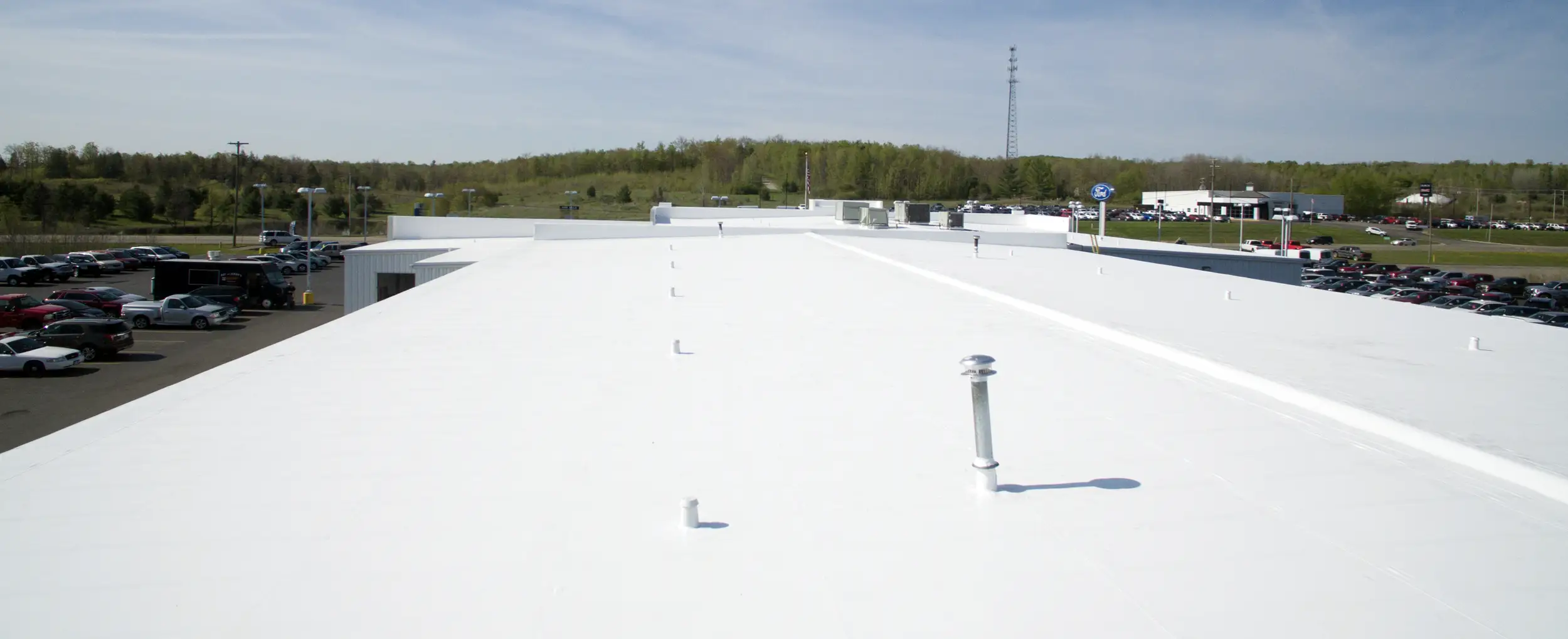 Clean Commercial Roof